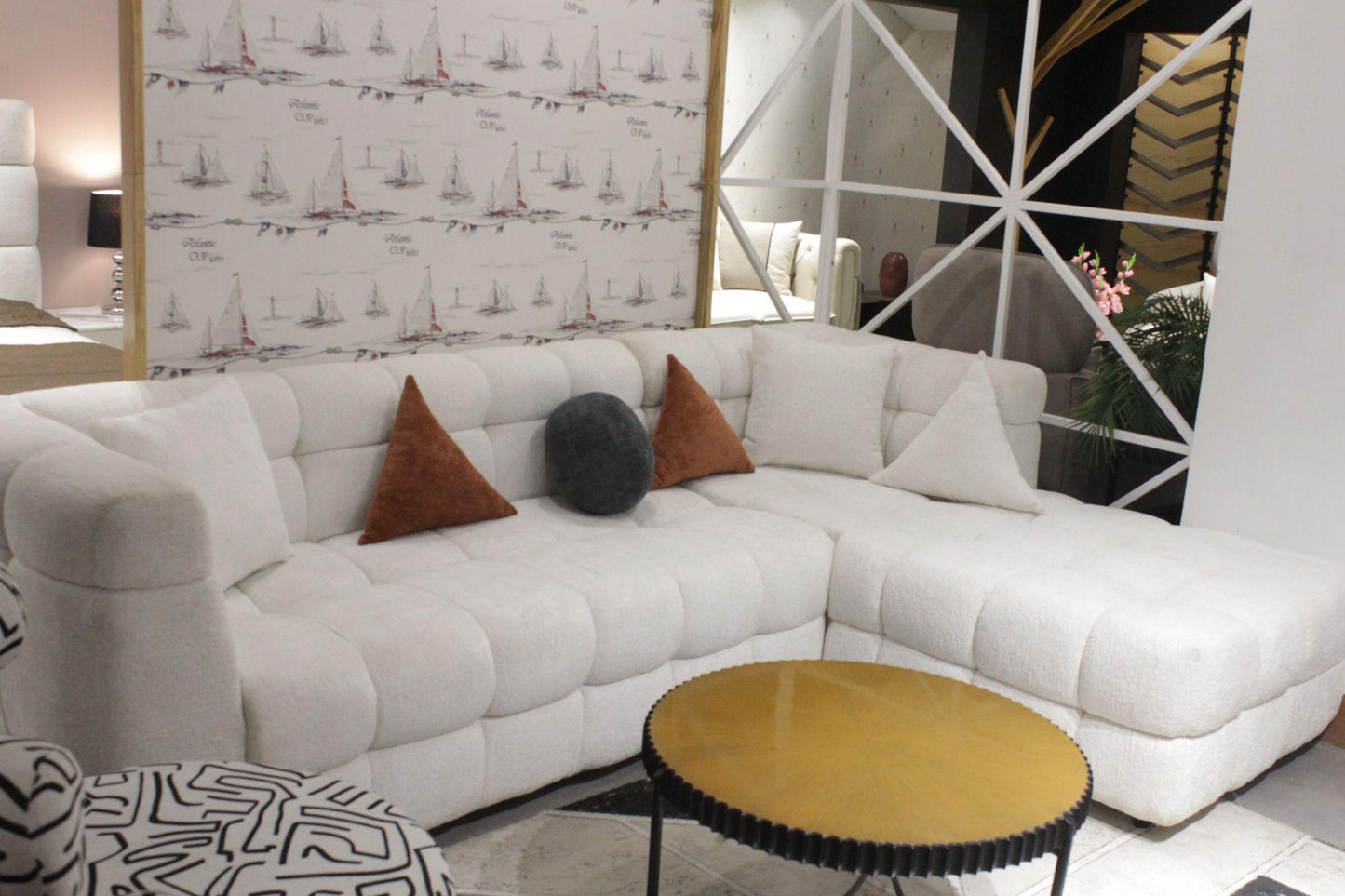 Marshmallow L-Shape Sofa