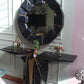 Obsidian Console & Mirror Set